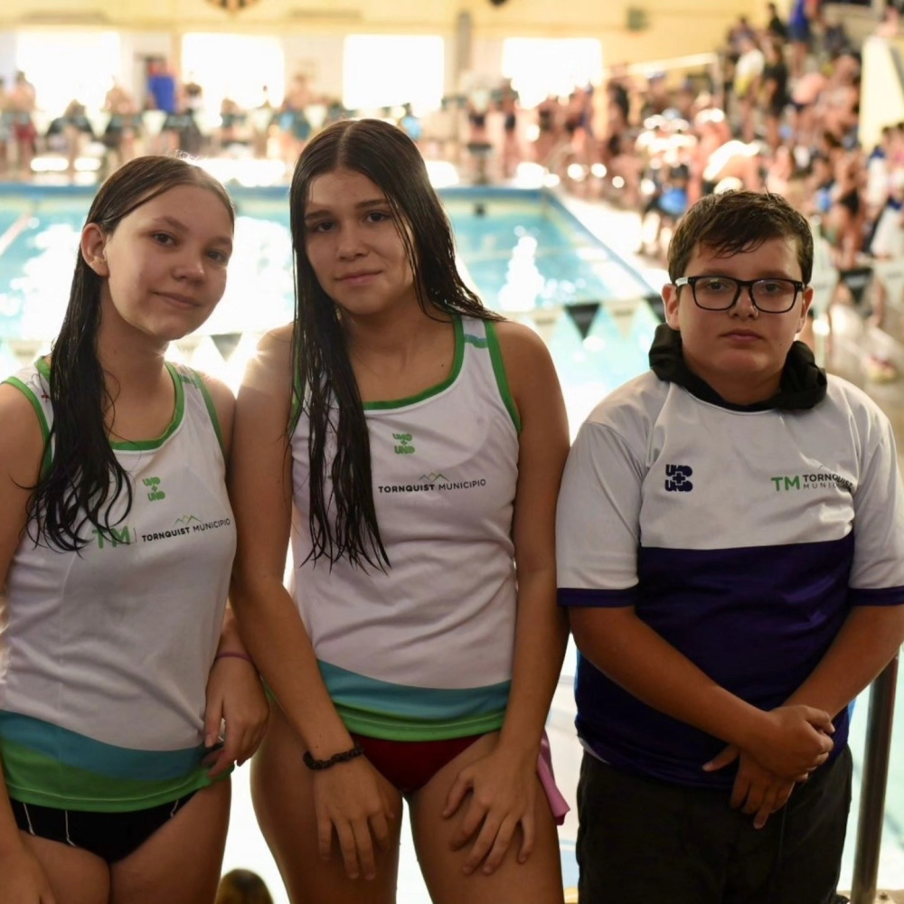 Natación: Participación de nadadores locales en la 1ª fecha del Torneo Circuito Promocional