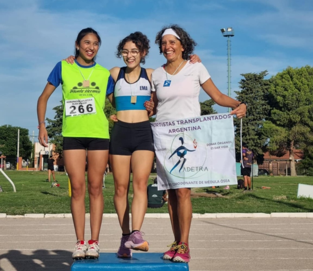 Destacada actuación de atleta serrana en Bahía Blanca