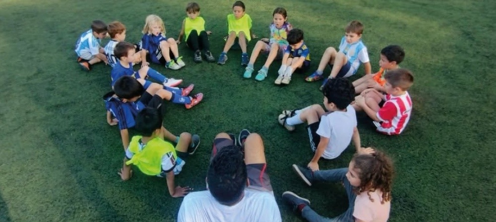 Encuentro de escuelitas de fútbol en Villa Ventana