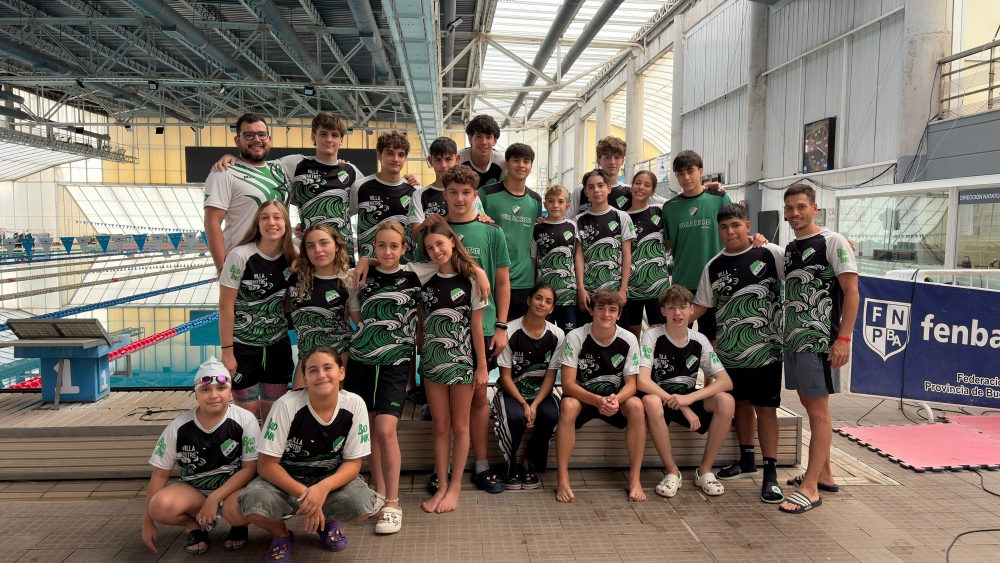 Natación: Destacada actuación de los hermanos Meriggi en el Provincial y agenda cargada de competencias