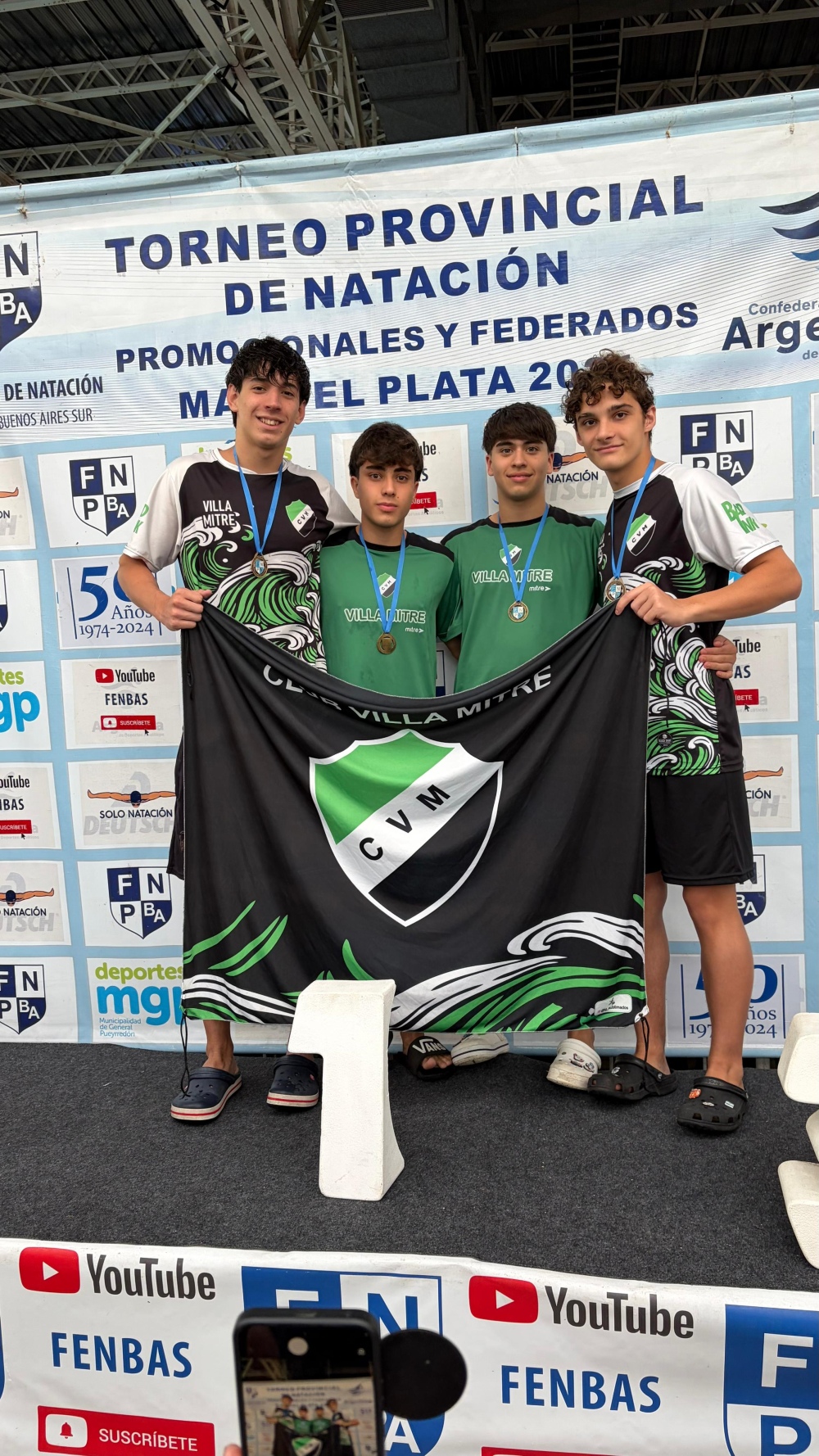 Natación: Destacada actuación de los hermanos Meriggi en el Provincial y agenda cargada de competencias