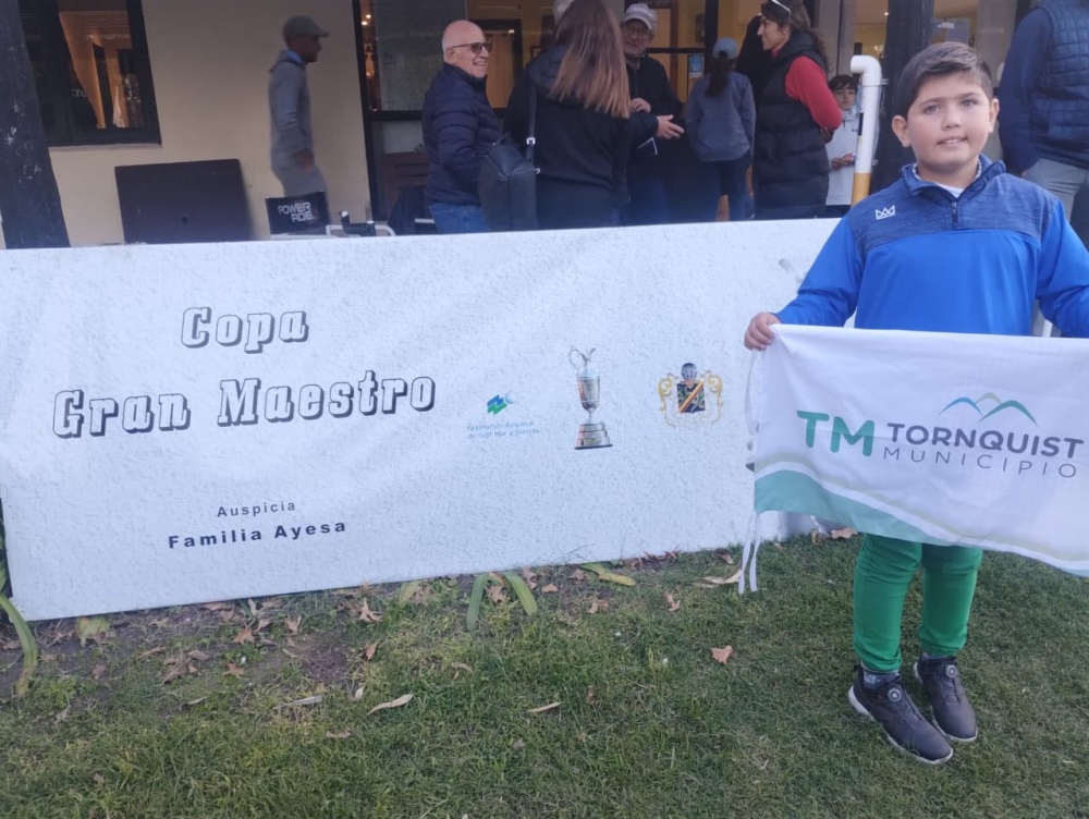 Golf: Tobías García se consagró campeón al obtener el primer puesto en la categoría Birdies durante la Copa Gran Maestro