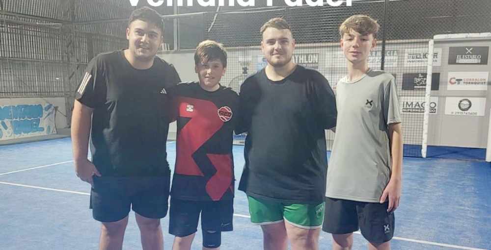 Dupla de Cabildo fue campeona de un torneo de octava categoría realizado en Ventana Padel