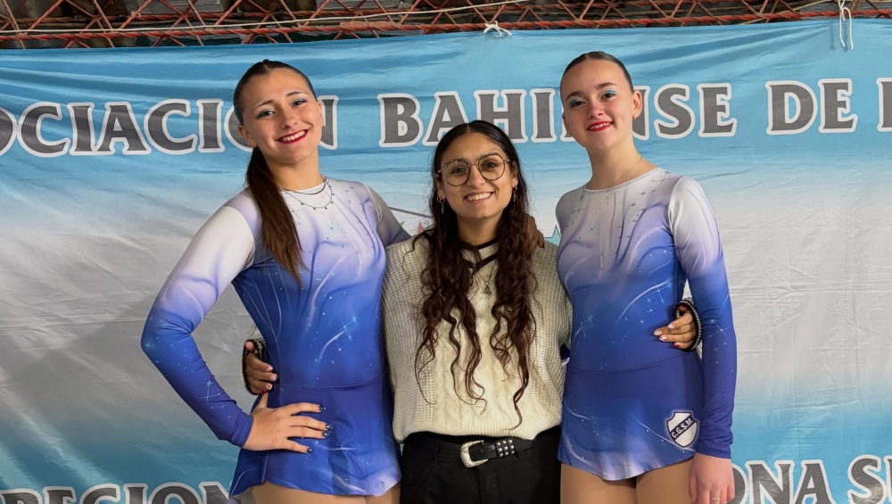 Patinadoras de Chasico tuvieron actividad en el Club El Nacional de Bahía Blanca