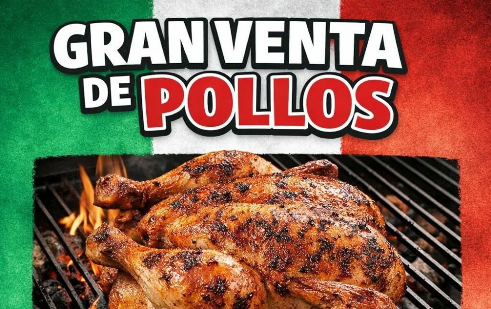 Gran venta de pollos durante el remate de la Sociedad Italiana