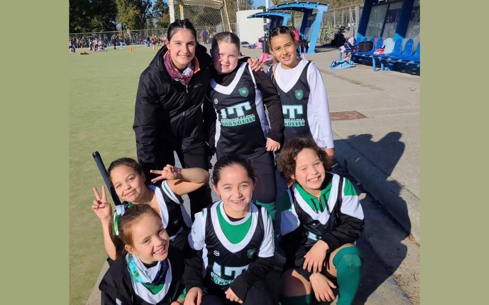 Las formativas de hockey de Club Unión participaron de un encuentro regional en Pigüé