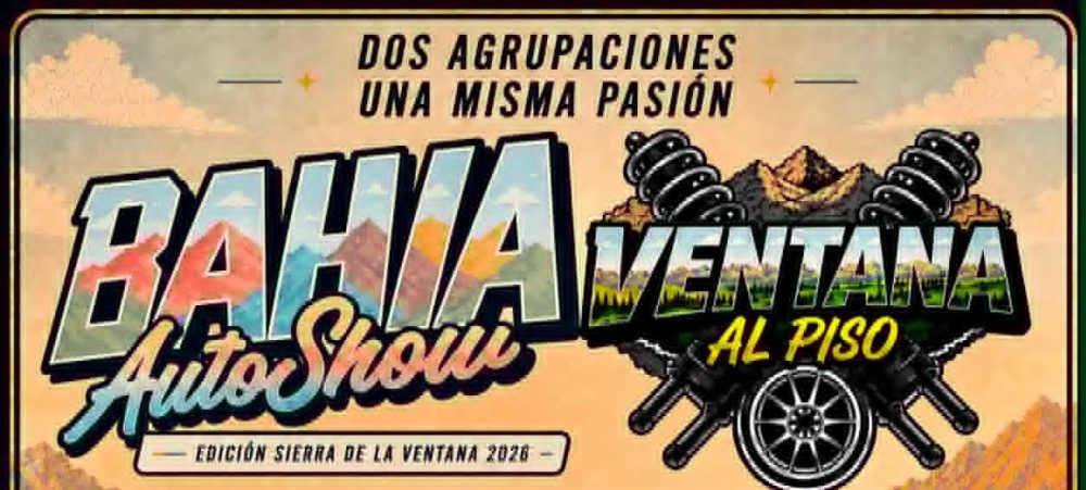 Sierra de la Ventana será sede del encuentro automotor mas esperado de la region