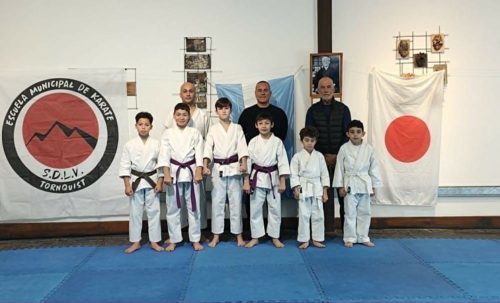 Exitoso examen de graduación en el Dojo Sierra de la Ventana