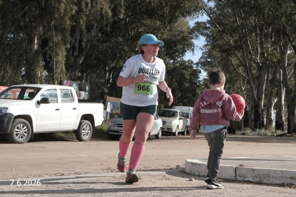 El distrito conto con varios representantes en el Duatlón del Viento 2026
