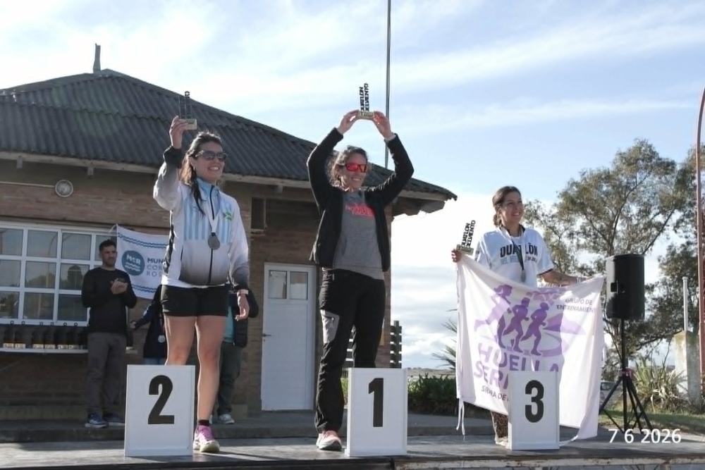 El distrito conto con varios representantes en el Duatlón del Viento 2026
