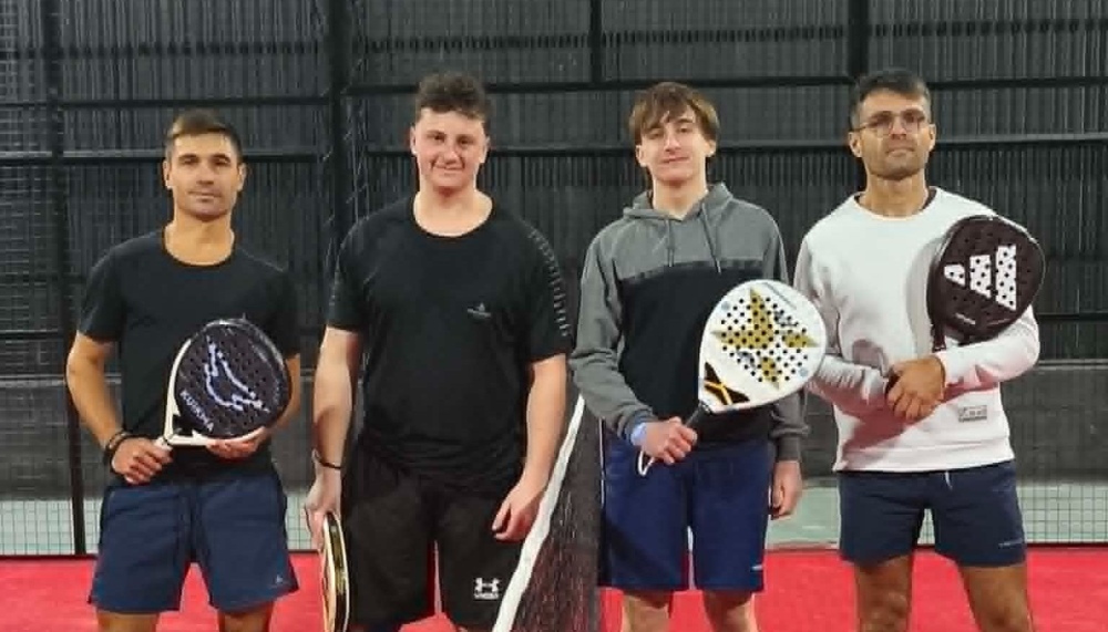 Padel Red reunió a 24 parejas en dos torneos disputados durante el fin de semana
