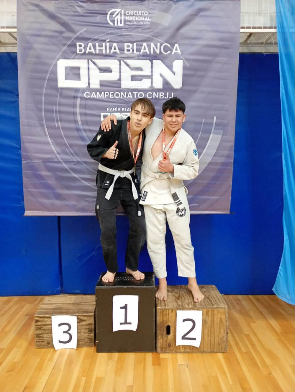 La Academia Team Más Ventania tuvo una destacada actuación en el Open Bahía Blanca de Jiu Jitsu