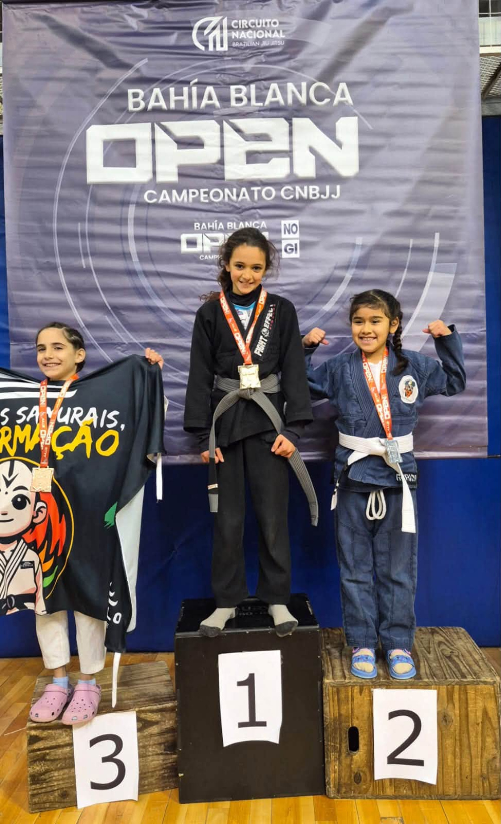 La Academia Team Más Ventania tuvo una destacada actuación en el Open Bahía Blanca de Jiu Jitsu