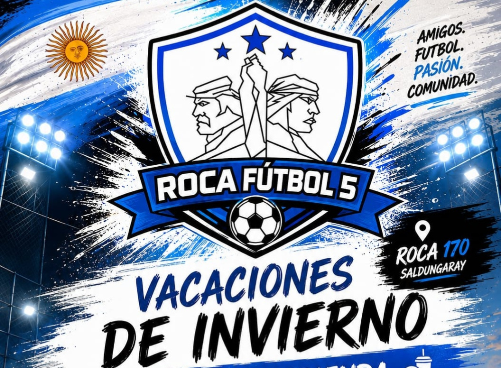 Roca Fútbol 5 organiza jornadas de fútbol y merienda durante las vacaciones de invierno