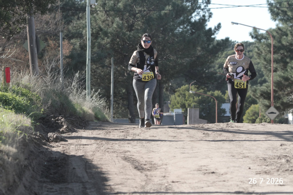 Atletas de Tornquist dijeron presente en una nueva edición de Monte Corre La Aventura