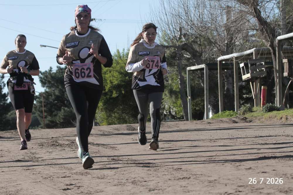 Atletas de Tornquist dijeron presente en una nueva edición de Monte Corre La Aventura