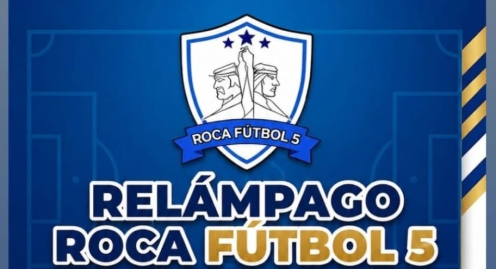 Roca Fútbol 5 organiza dos torneos relámpago con importantes premios en efectivo