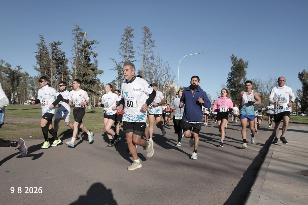 Tres representantes del distrito de Tornquist dijeron presente en una nueva edición de la Carrera Solidaria Carlos Arrigoni