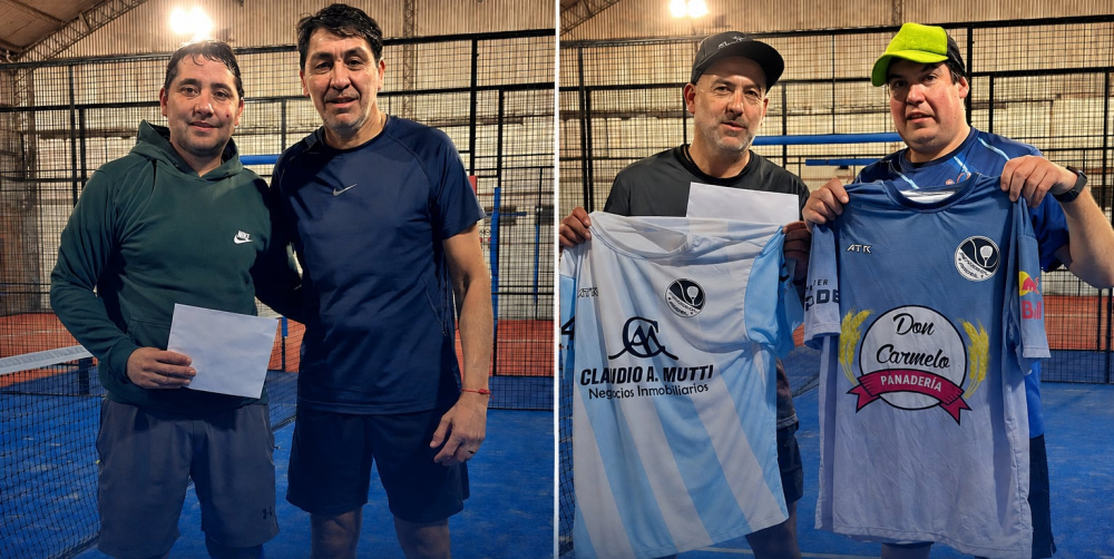 Padel: Gabriel Muscillo - Miguel Castro se consagraron campeones en Pigüé