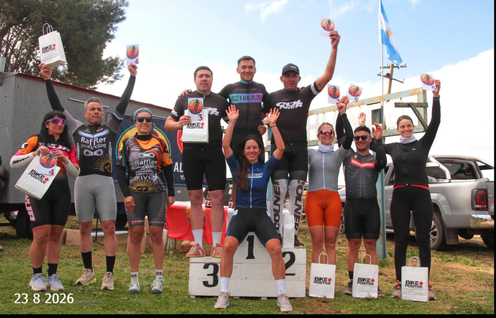 Participantes del distrito hicieron podios en el 5° Rural Bike Desafío Alumni de Coronel Pringles
