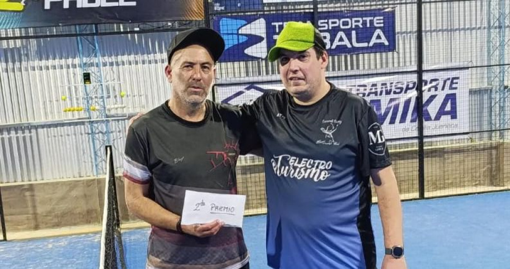 Padel en Puan: Julian Toy logro un destacado subcampeonato junto al piguense Cristian Gianfelice 
