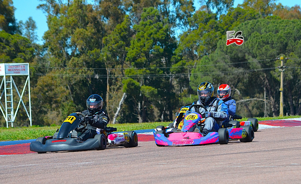 Ignacio Von Wernich y Cesar Meriggi sumaron puntos importantes en la sexta fecha del Kart 390cc