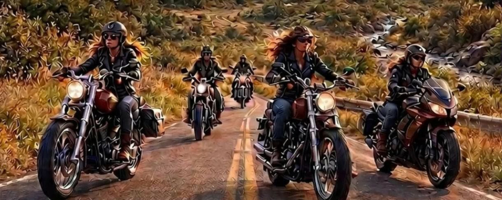 Rugir de motores en la comarca: Nace el ”Club de Motoqueras Serranas” para celebrar la llegada de la primavera