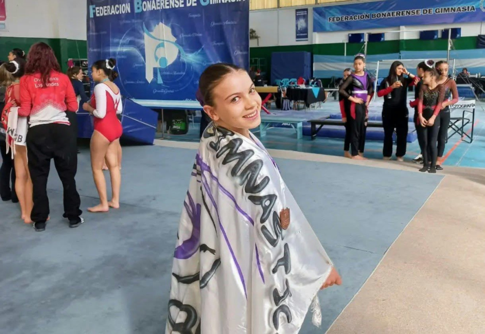 Irina Perez brillo en el 3° Provincial de Gimnasia Nivel 3 desarrollado en Aguas Verdes