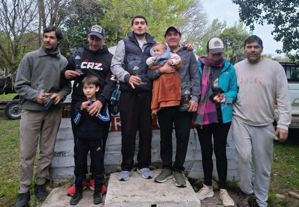 Emocionante travesia todo terreno en el predio de Paso Don Adile (23 fotos + video y resultados)