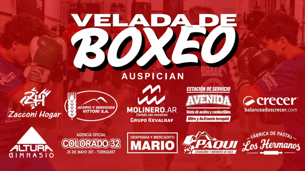 Automoto prepara una velada de boxeo para el mes de noviembre