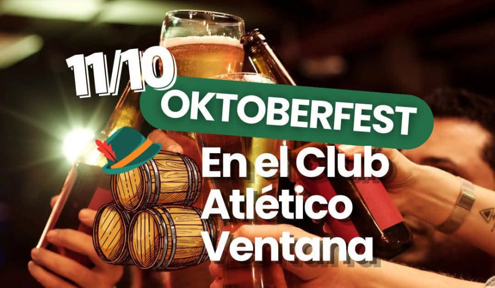 Cronograma confirmado para la primera edicion del Oktoberfest del Club Atletico Ventana