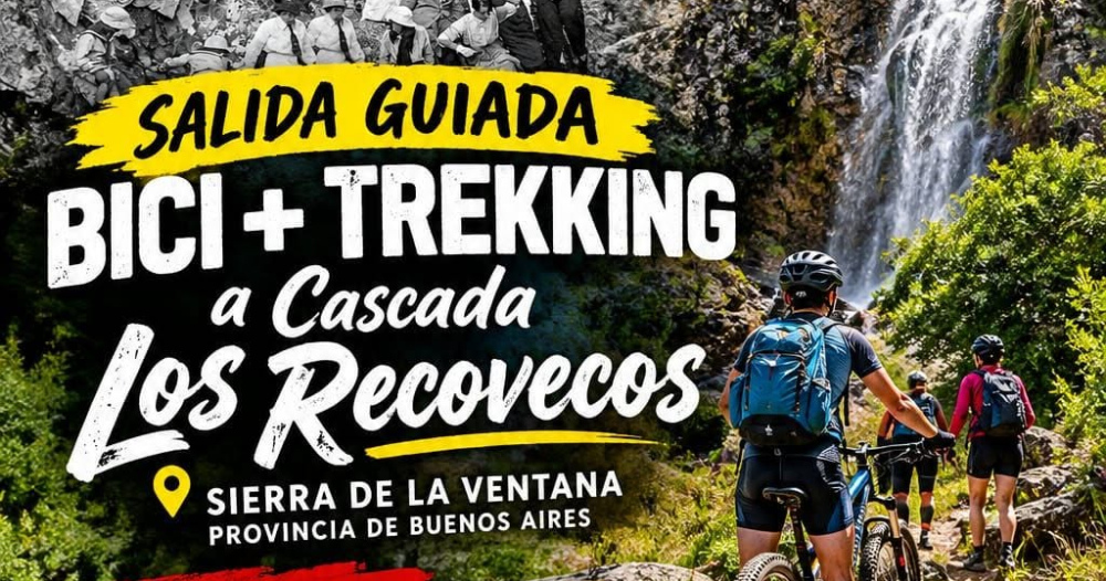 Sierra de la Ventana se prepara para una nueva salida guiada de bici y trekking