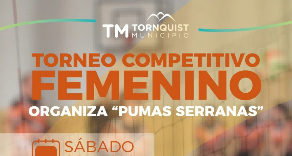 Newcom: Tornquist se acerca a vivir un fin de semana a puro deporte con el Torneo Competitivo Femenino