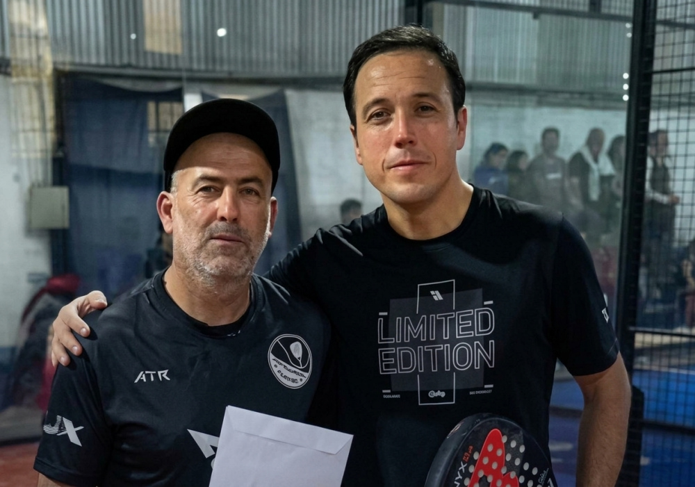 Pádel: El tornquistense Julián Toy junto a Santiago Kees gritaron campeón en la 6ta categoría del Grand Prix