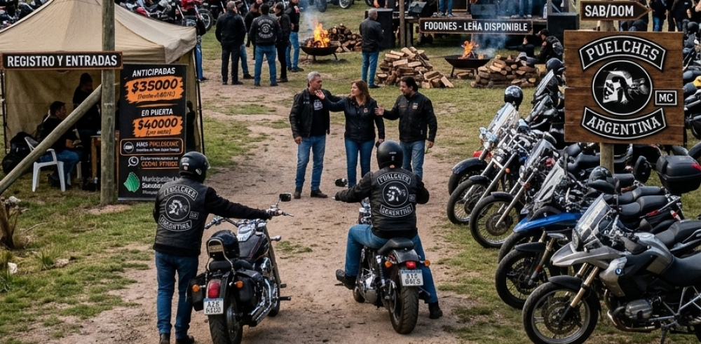 6° Motoencuentro en las Sierras de Saavedra: tres jornadas a puro motor y camaradería