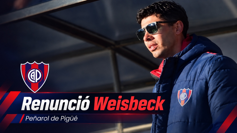 LRF: Damián Weisbeck renunció como DT de Peñarol de Pigüé