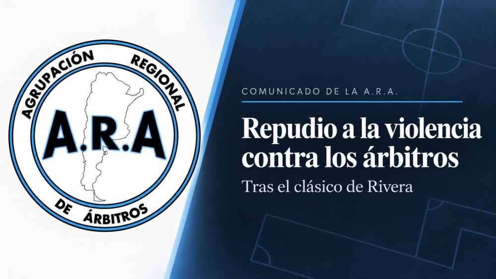 La ARA repudió hechos de violencia tras el clásico de Rivera