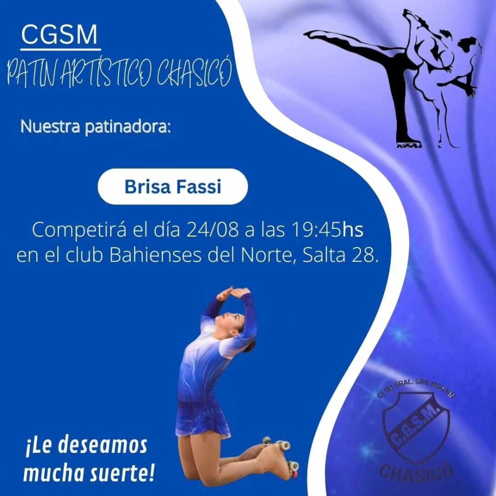 Cinco patinadoras de Chasico competirán este sábado en el Club Bahiense del Norte