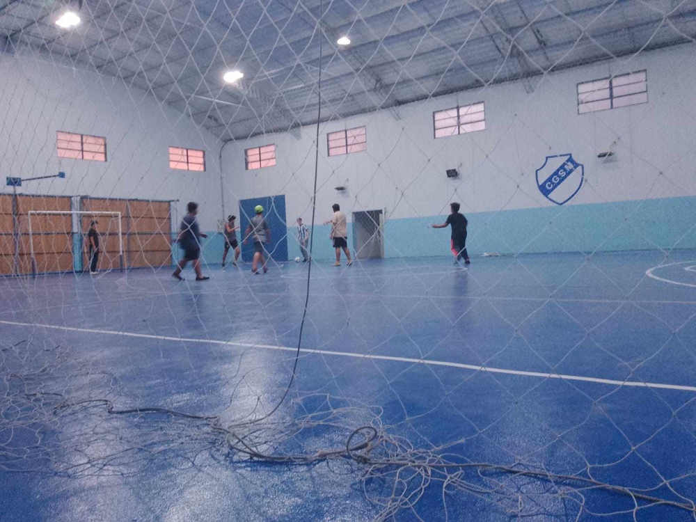 Comenzaron las actividades en la escuelita de futbol del Club General San Martin de Chasico