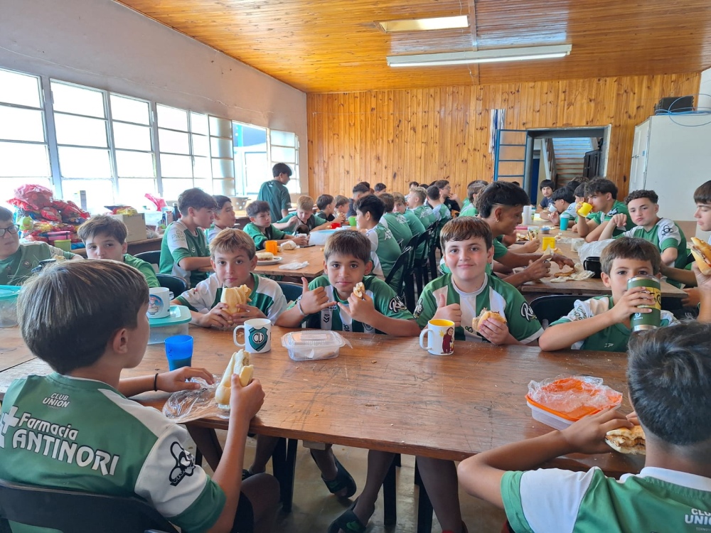 Fin de semana de pretemporada en Pigüé para las inferiores del Club Unión