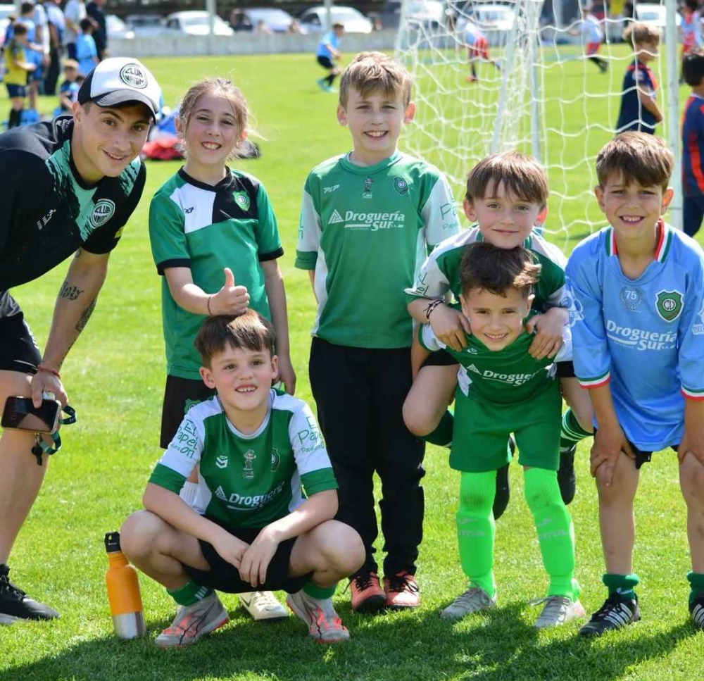 Semillero Verde participó de un encuentro de escuelitas de fútbol desarrollado en el Club Tiro Federal de Puan