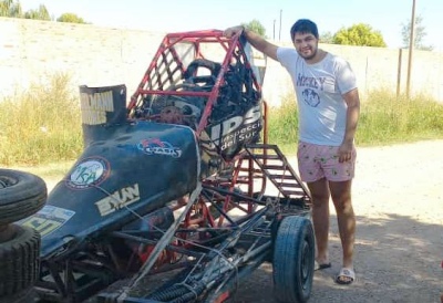 Tomas Leal adquiri&oacute; un chasis y se sumara al midget a partir del torneo Invernal 2024