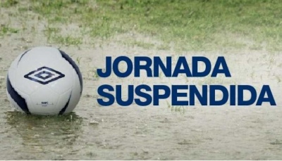Liga Regional de F&uacute;tbol:&nbsp;Suspendida la tercera fecha por las lluvias