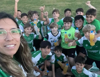 Hubo un taller de hidrataci&oacute;n para los jugadores de octava divisi&oacute;n del Club Uni&oacute;n