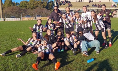 Liga Regional de F&uacute;tbol: Blanco y Negro se adjudic&oacute; invicto el Apertura de Sub 15 femenino