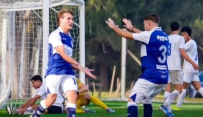 Ger&oacute;nimo Kugler anoto el empate de la cuarta divisi&oacute;n de Gimnasia y Esgrima de la Plata ante Godoy Cruz