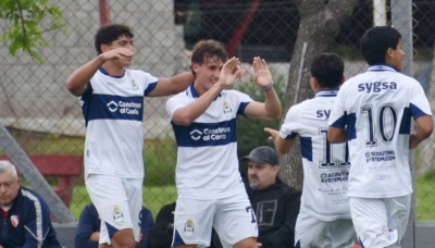Inferiores de AFA: Gol de Ger&oacute;nimo Kugler en el triunfo de Gimnasia y Esgrima de La Plata