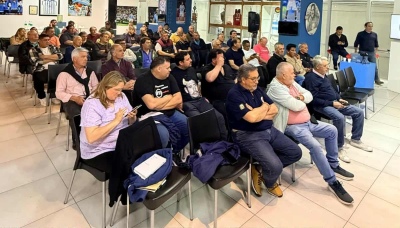 Palenzona particip&oacute; de la asamblea de la Federaci&oacute;n de F&uacute;tbol Bonaerense Pampeana