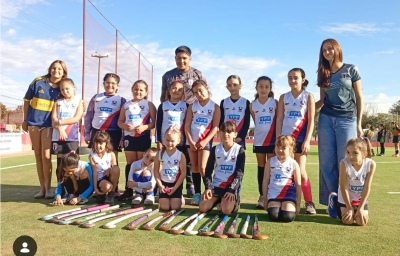 Hockey: Segundo encuentro para las formativas del Club A. Ventana