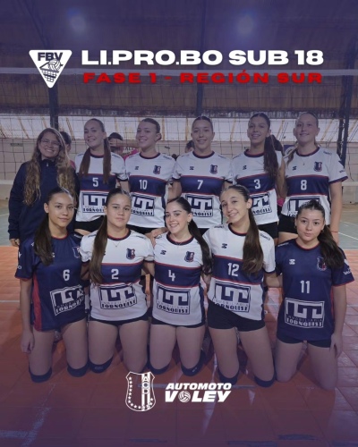 V&oacute;ley: Automoto compiti&oacute; en la primera fase de la Liprobo Sub 18